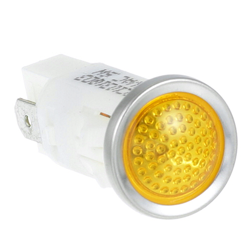 (image for) Star Mfg 33414 SIGNAL LIGHT 1/2" AMBER 250V - Click Image to Close